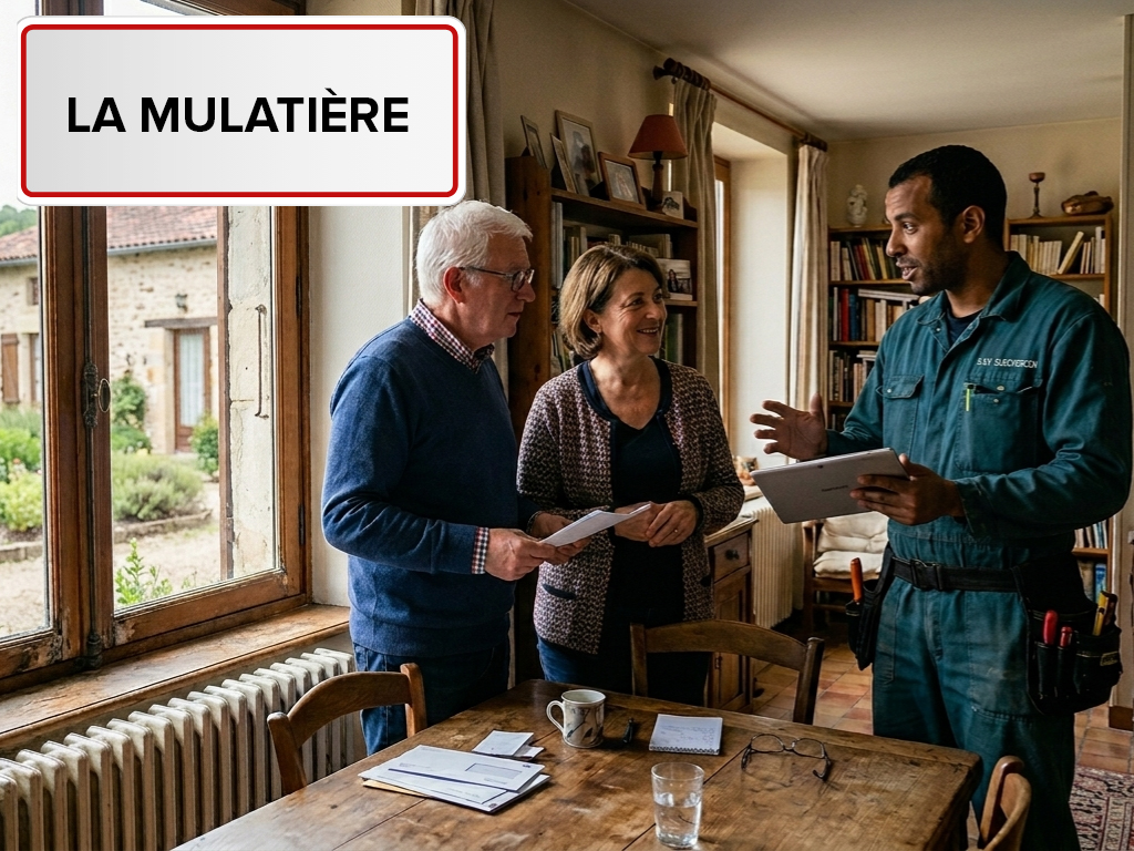 Installation de pompe à chaleur à La Mulatière (69350) dans le Rhône